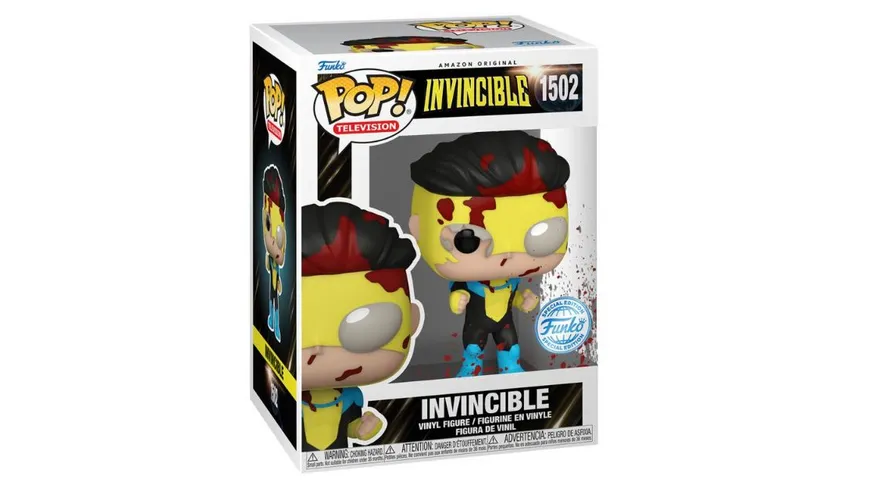 Funko - POP! - Invincible (TV) - Invincible (Battle DMG) Vinyl