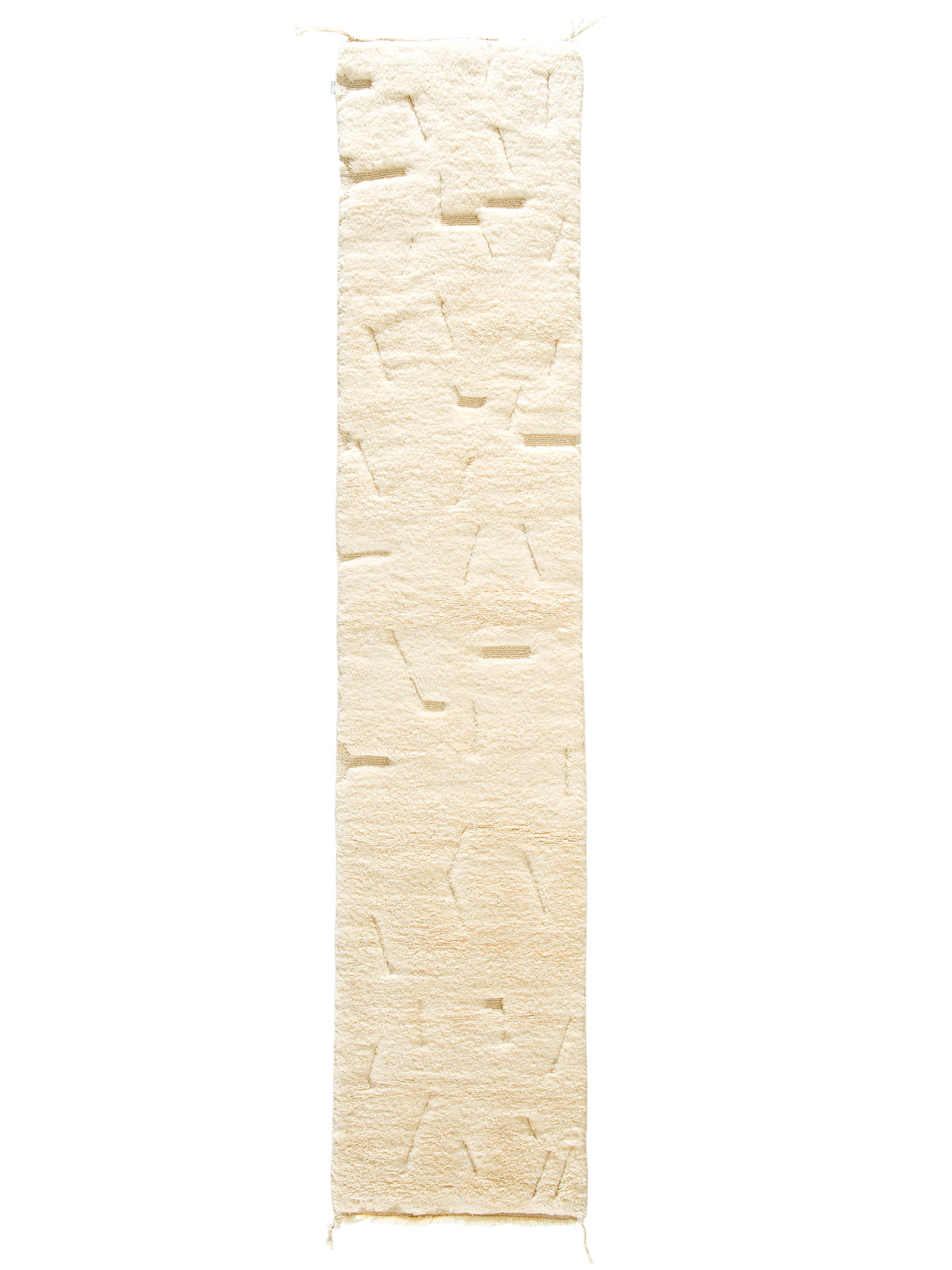 Beni Ourain ca. 75 x 358 cm, Unikat / Einzelstück