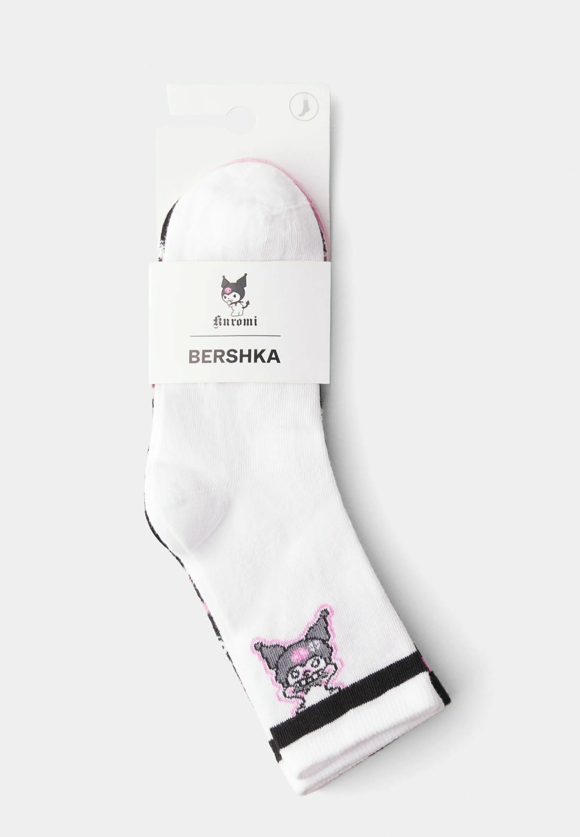 Bershka KUROMI-PACK DE 3 - Calcetines