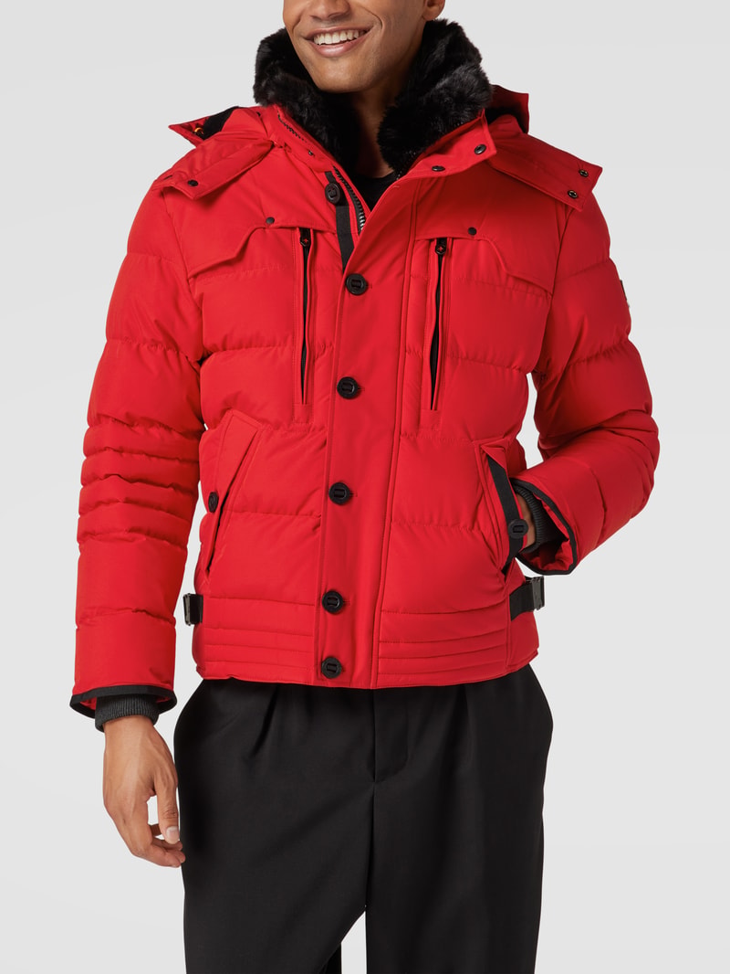 Starstream STAD-565 Funktionsjacke mit Kapuze in rot