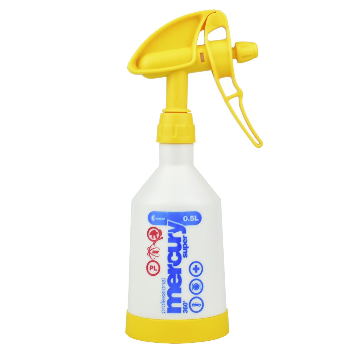 Kwazar Mercury Super 360 Pro  Sprühflasche 500ml gelb