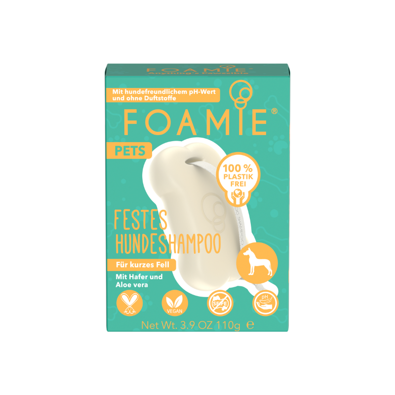 New Flag Fellpflege New Flag Foamie Hundeshampoo kurzes Fell 6 x 110 g