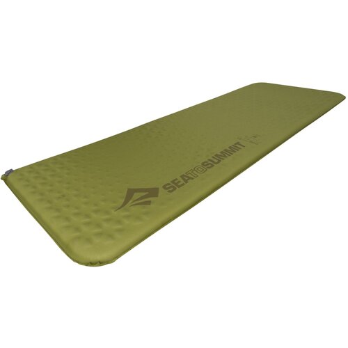 SELBSTAUFBLASENDE SCHLAFMATTE CAMP MAT SELF INFLATING MAT RECTANGULAR LARGE OLIVE