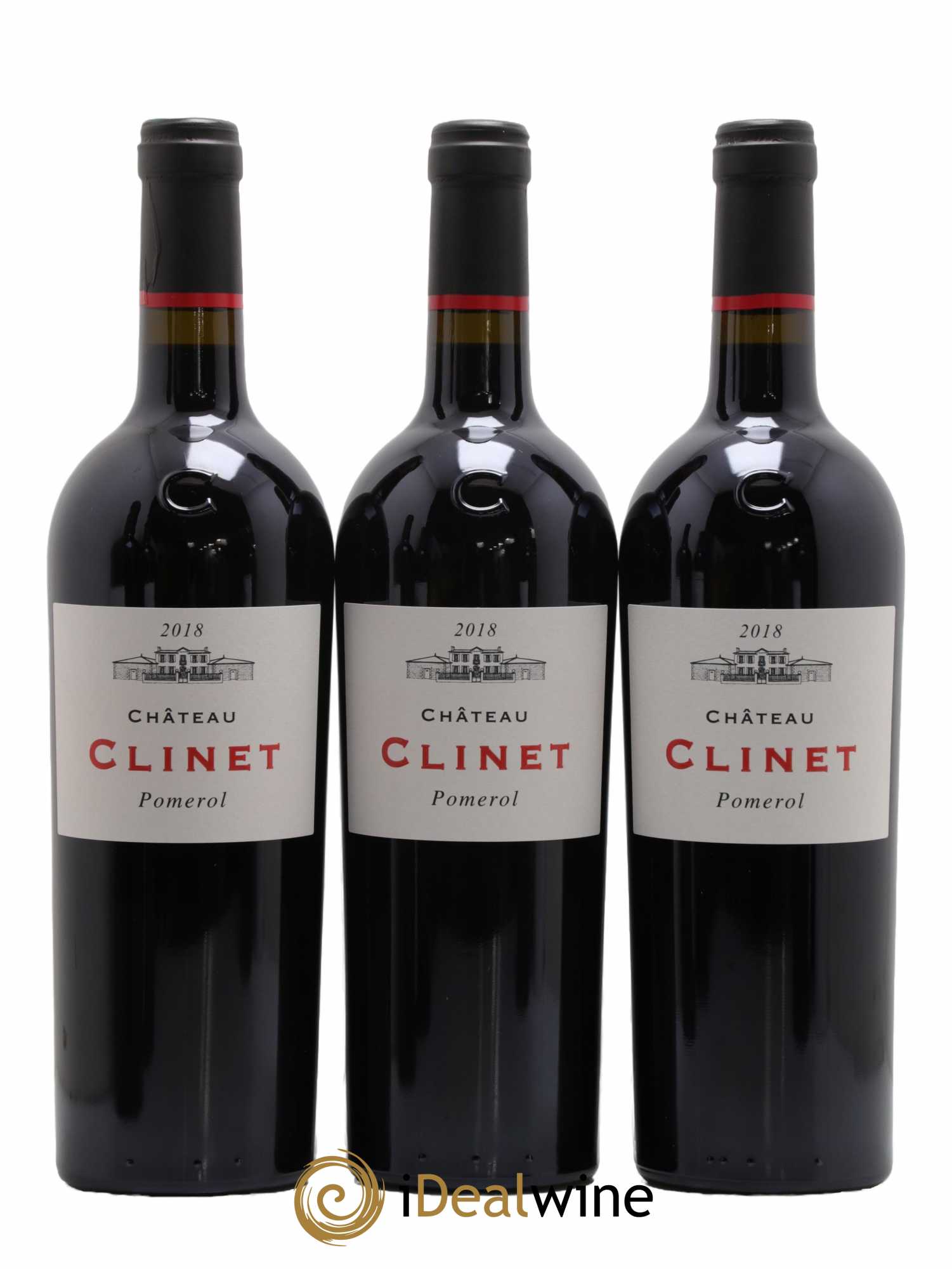 Château Clinet  2018 - Lot de 6 Bouteilles