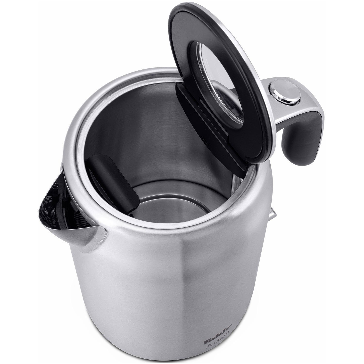 FAKIR Frühstücks-Set 9233001_4005001_9228001 (3-tlg), Set aus Filter-Kaffeemaschine, Wasserkocher & Toaster, Edelstahl