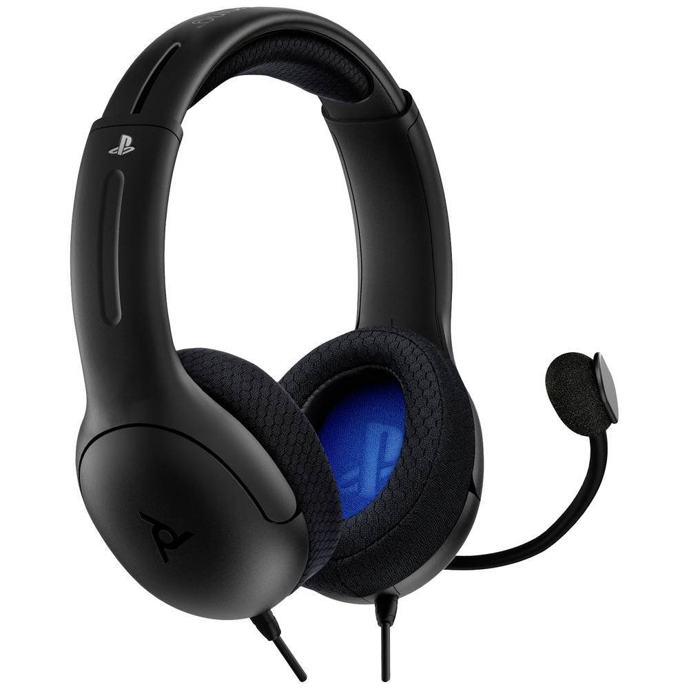 pdp Headset Stereo LVL40 für Playstation 4 und 5 Kopfhörer (Mikrofon-Stummschaltung)