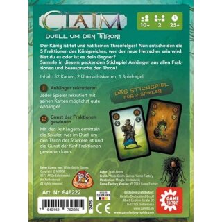 Claim (2. Auflage) (DE)