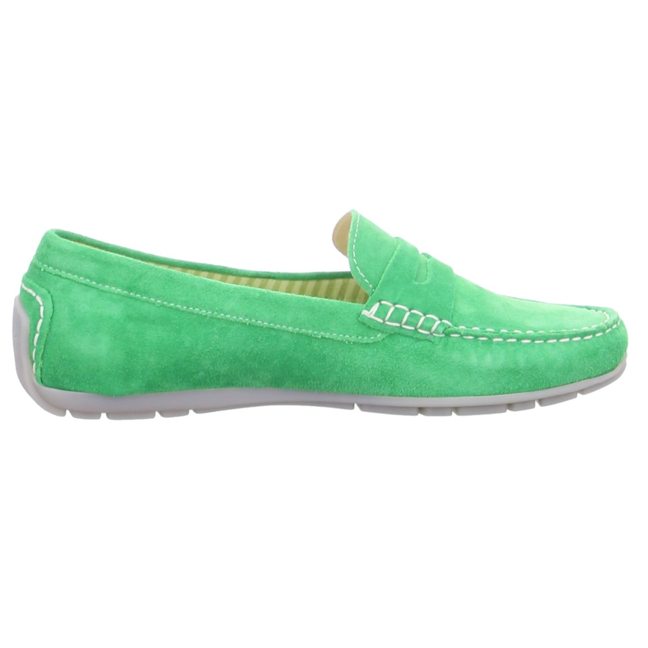 SIOUX Klassische Slipper grün Carmona