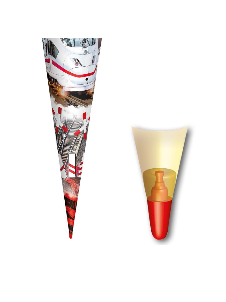 ROTH Schultüte groß Schnellzug 70 cm in Rot günstig kaufen onesize