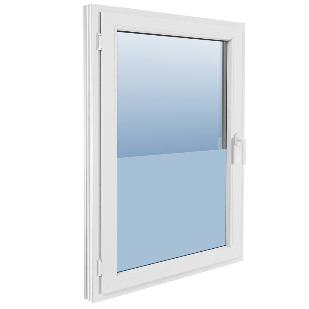 Fensterfolie Fensterfolie Milchglasfolie Selbstklebend 0,9x5 m, vidaXL