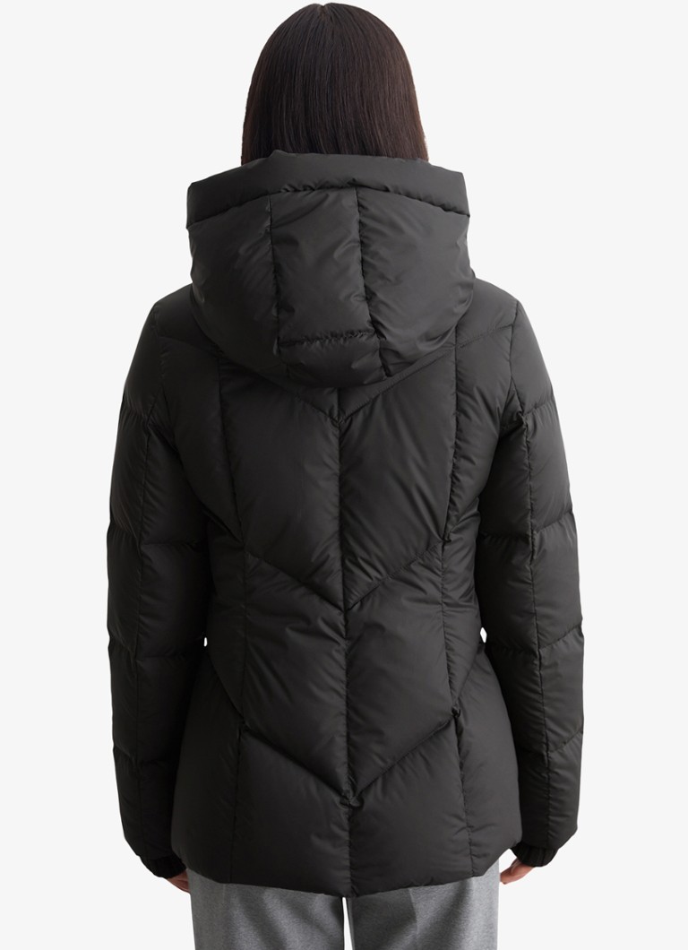 Marc O'Polo Quilted Jacket with Down Padding and Hood