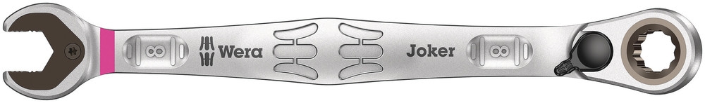 Clé à cliquet combinée réversible Wera 05020064001 6001 Joker Switch, 8 x 144 mm
