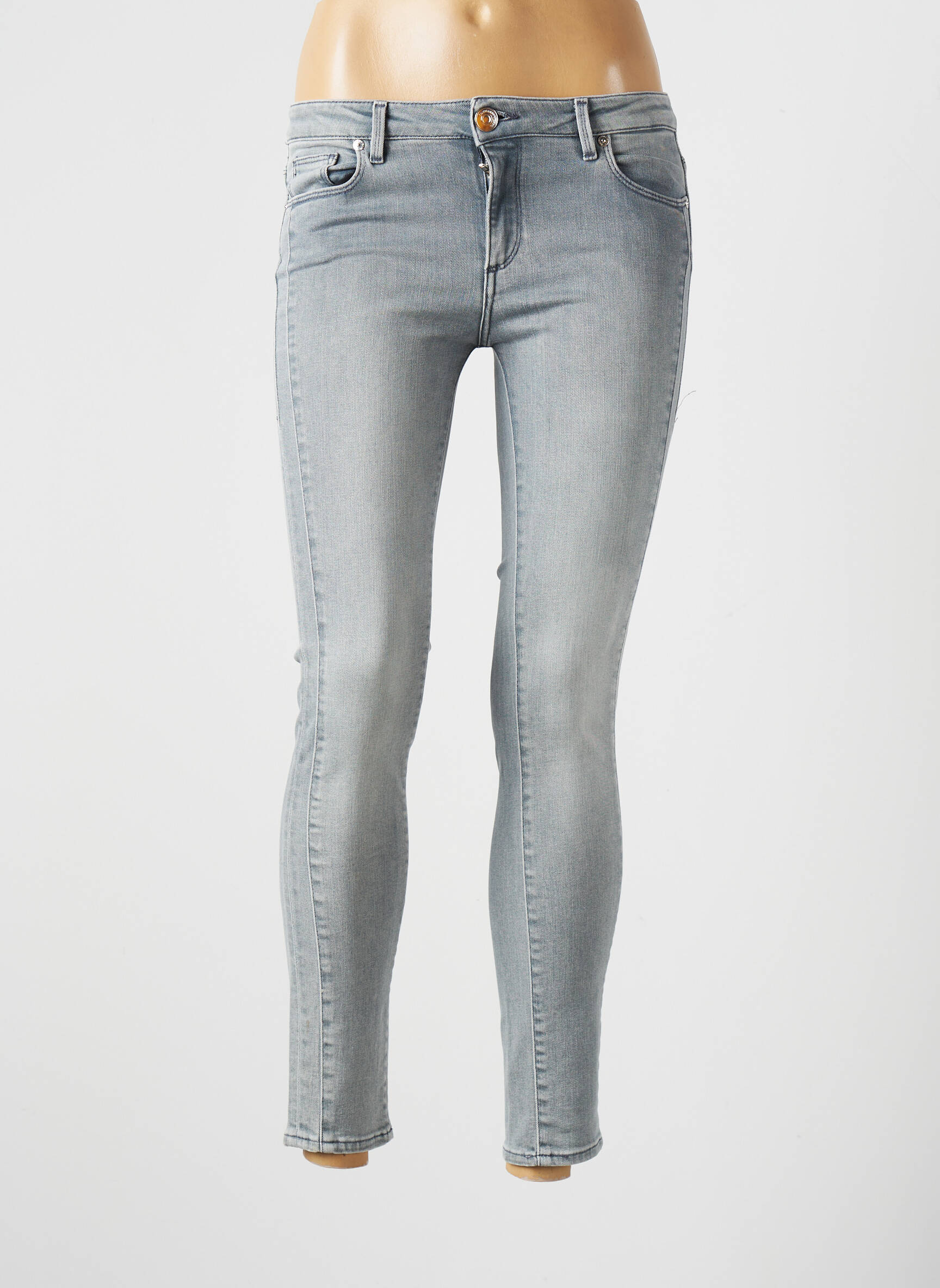 Trussardi Jeans Jeans Skinny Femme couleur gris