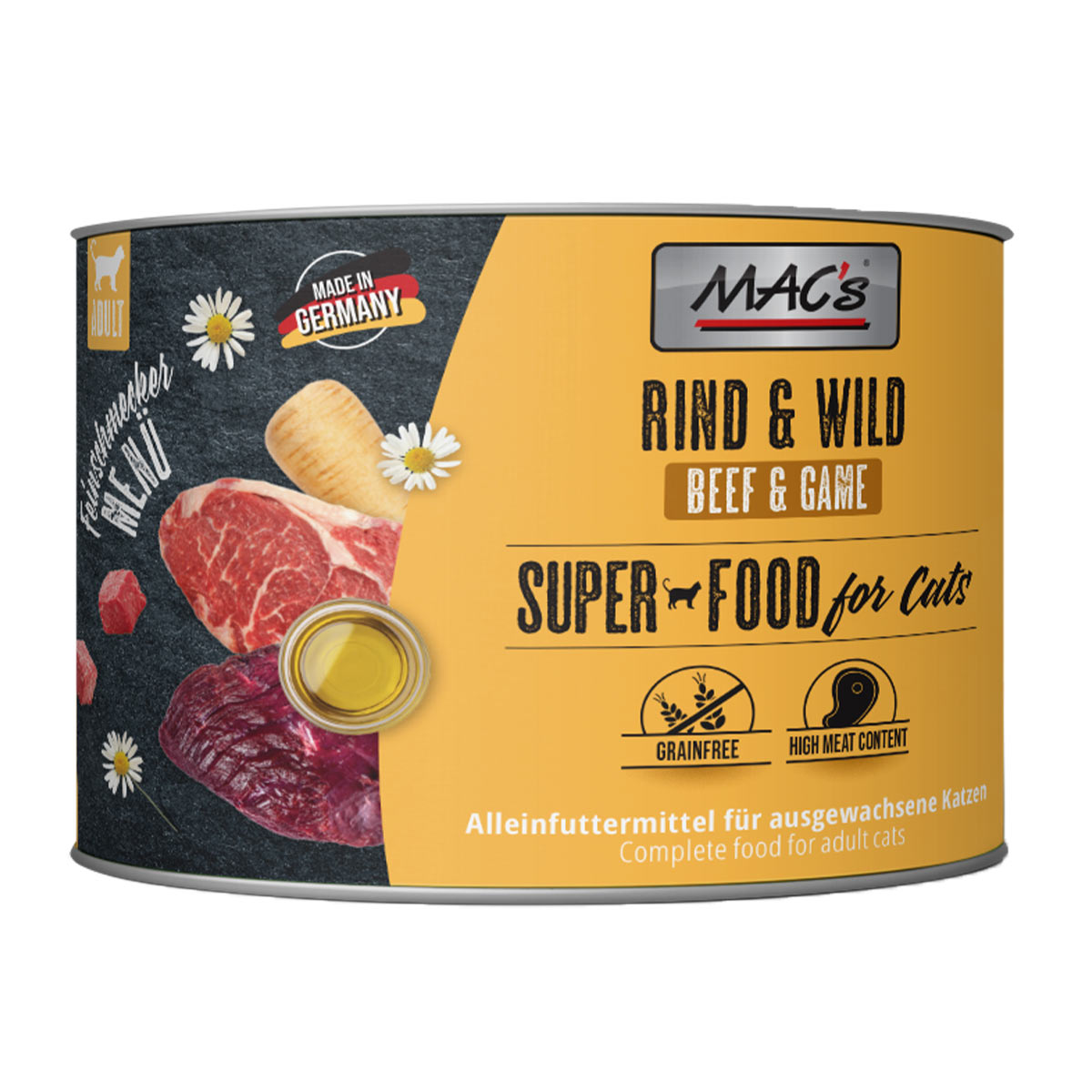 MAC's Cat Feinschmecker Rind & Wild günstig kaufen bei ZooRoyal