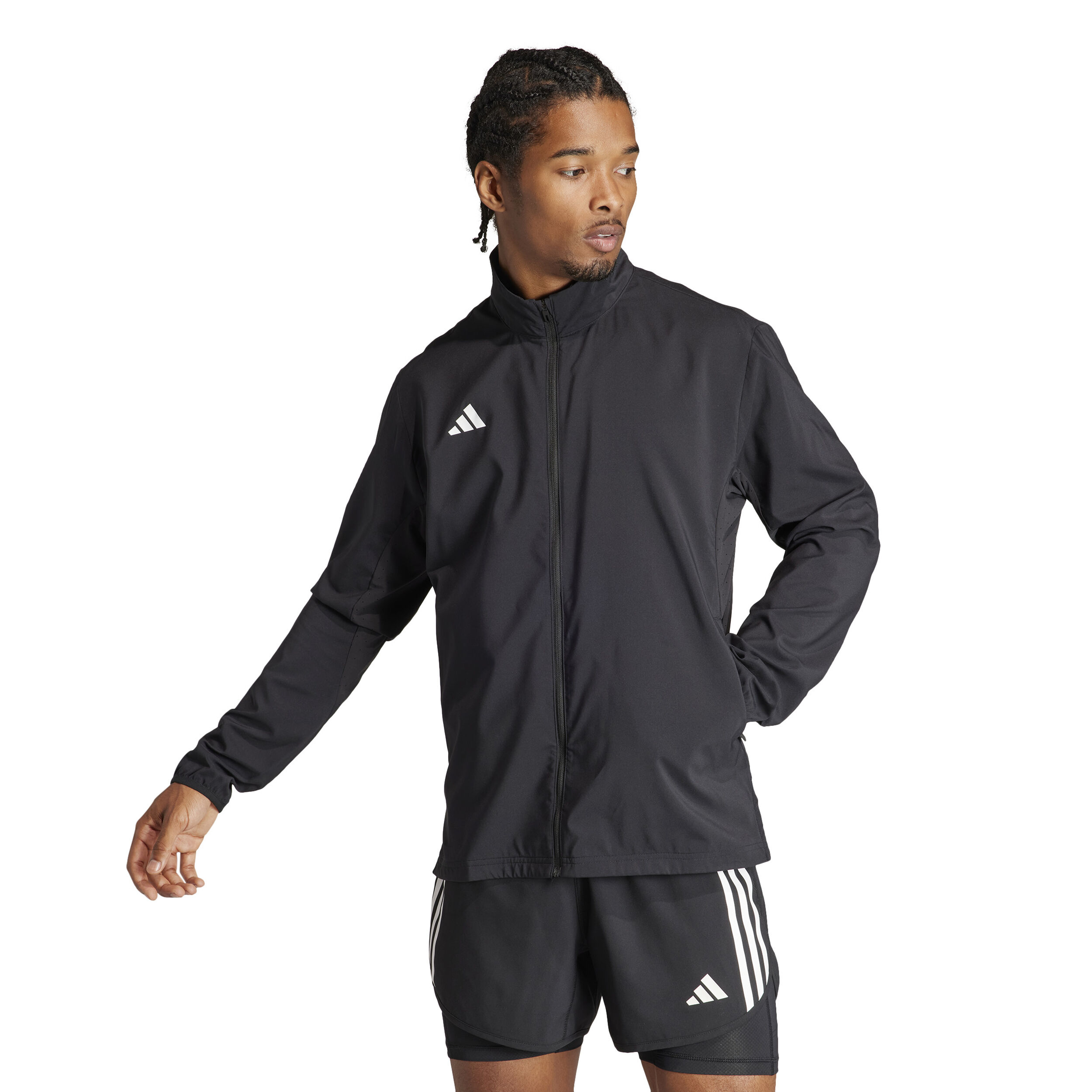 Adizero E Laufjacke Herren - Schwarz
