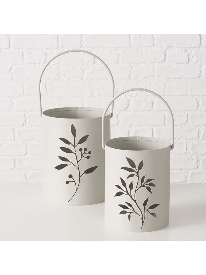 Boltze 2er-Set: Windlichter 