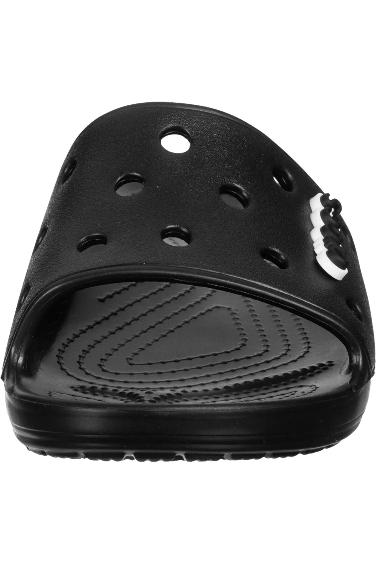 Crocs  Pantolette - Schwarz - Flacher Absatz