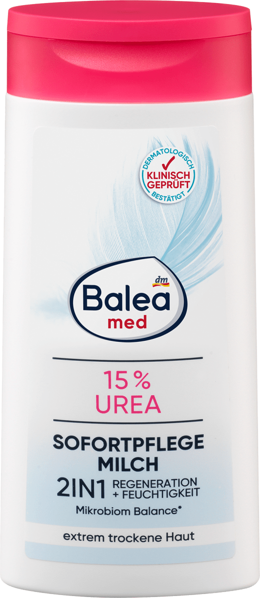 med 2in1 Sofortpflegemilch 15% Urea, 250 ml