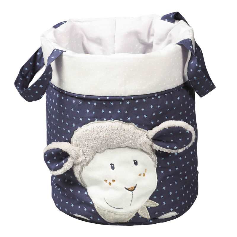 Lot de 3 panières gigognes en tissu Merlin
