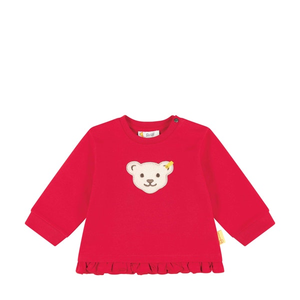 Sweatshirt, rot für Mädchen