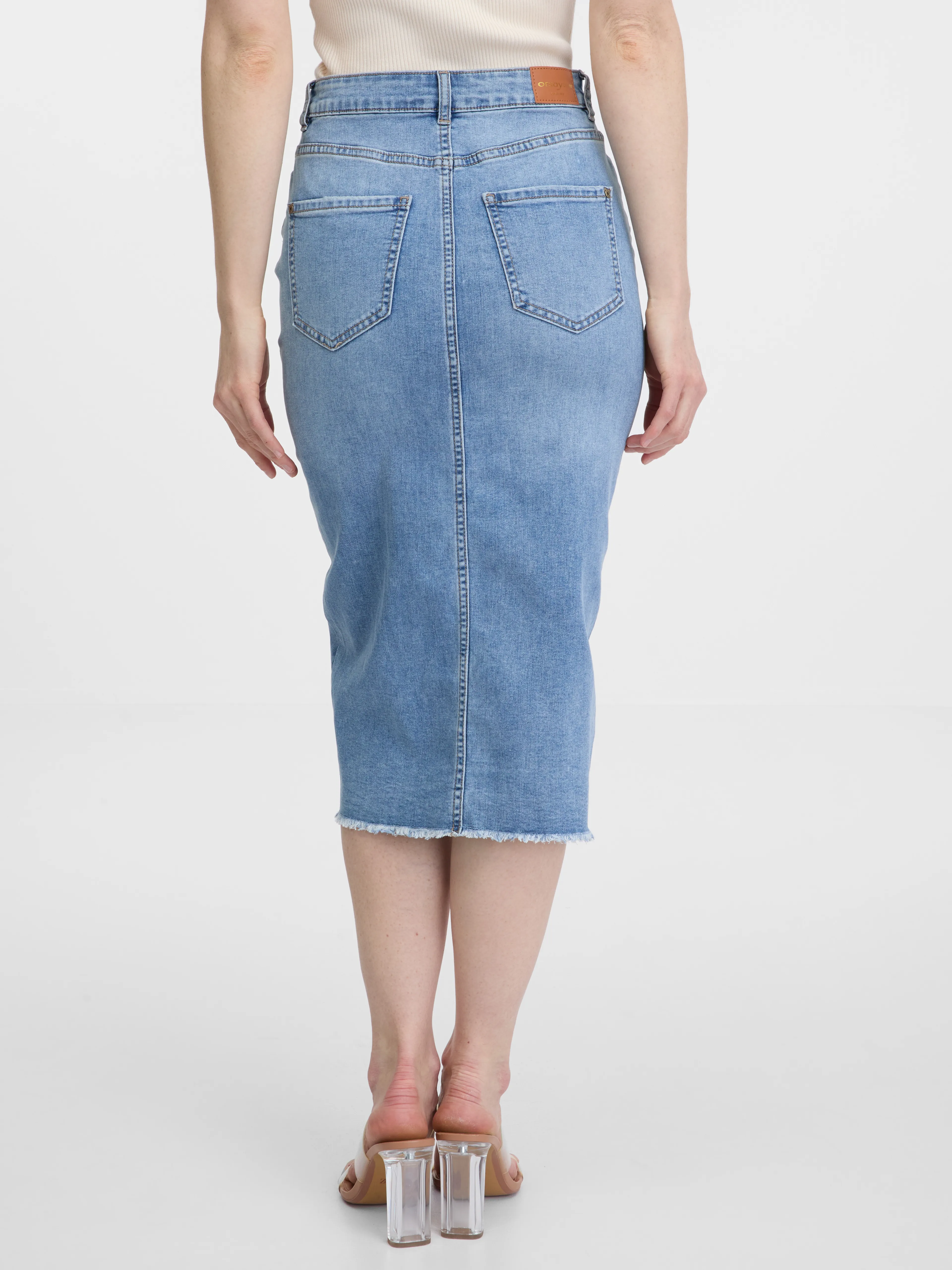 Blauer Damen-Denimrock ORSAY