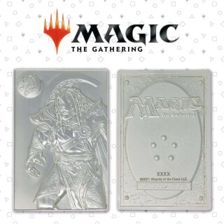 Magic the Gathering Metallbarren Ajani Goldmane Limited Edition (versilbert)