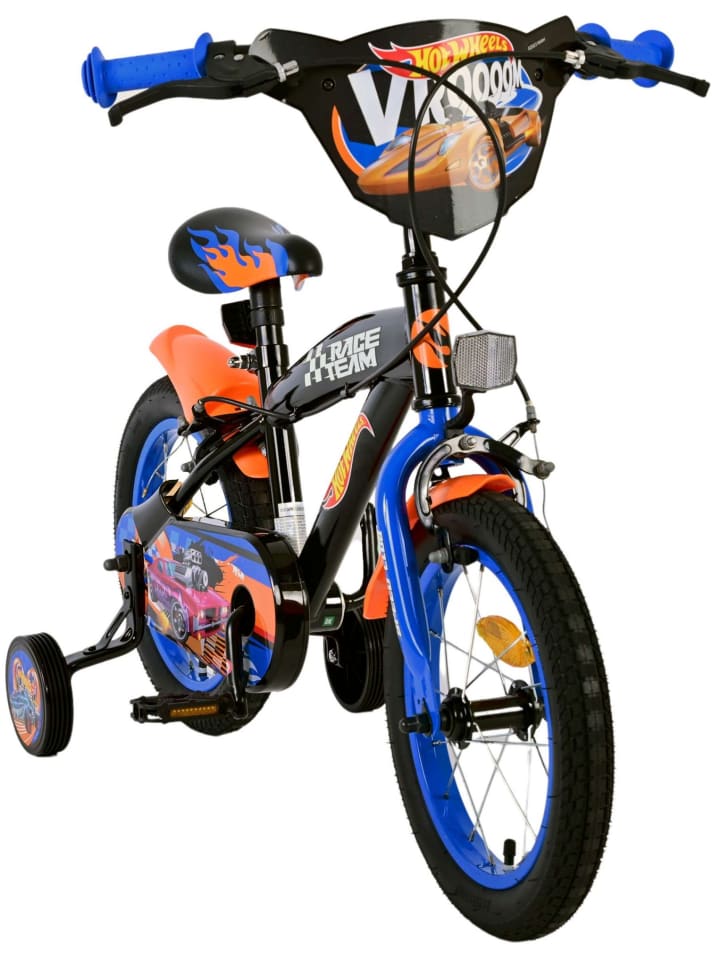 Volare Kinderfahrrad Hot Wheels für Jungen Schwarz Fahrrad 14 Zoll Kinderrad 4 Jahre günstig kaufen onesize