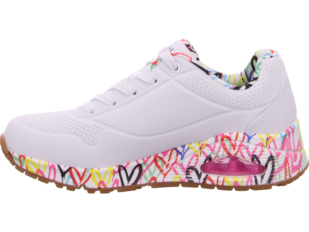 SKECHERS Freizeit Schnürer weiss