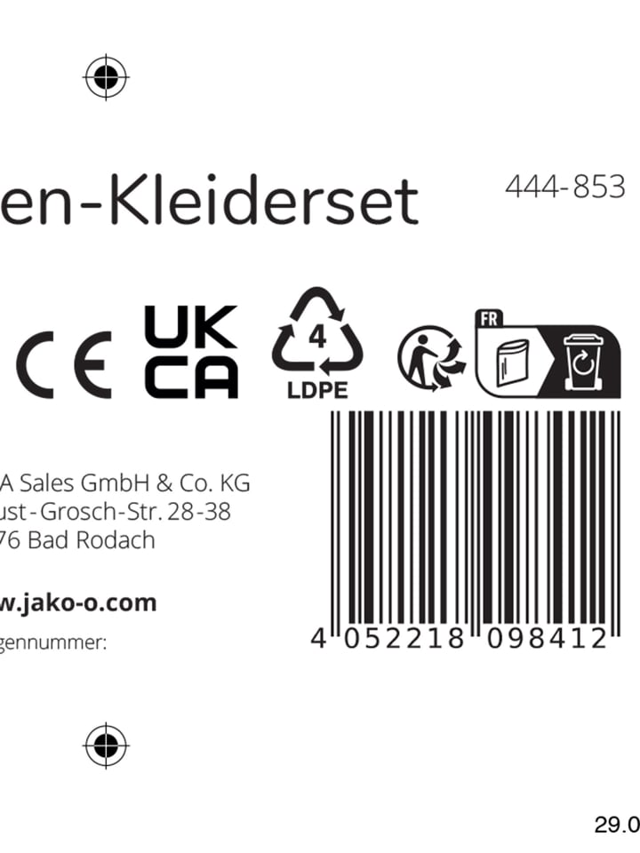 Haba Puppenkleidung Puppen-Kleiderset in bunt günstig kaufen onesize