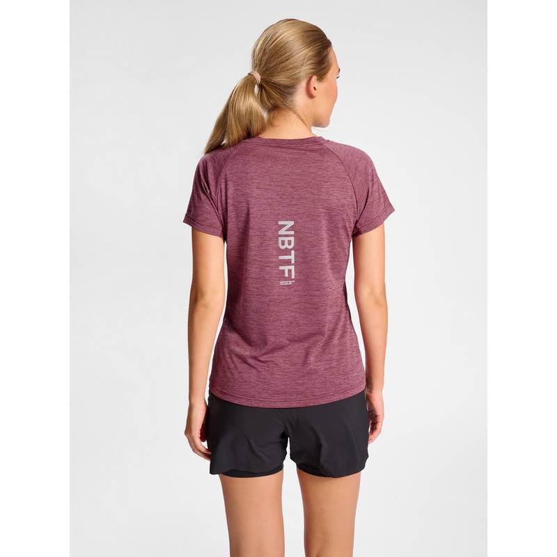 Newline nwlPACE MELANGE TEE WOMAN T-Shirt Damen