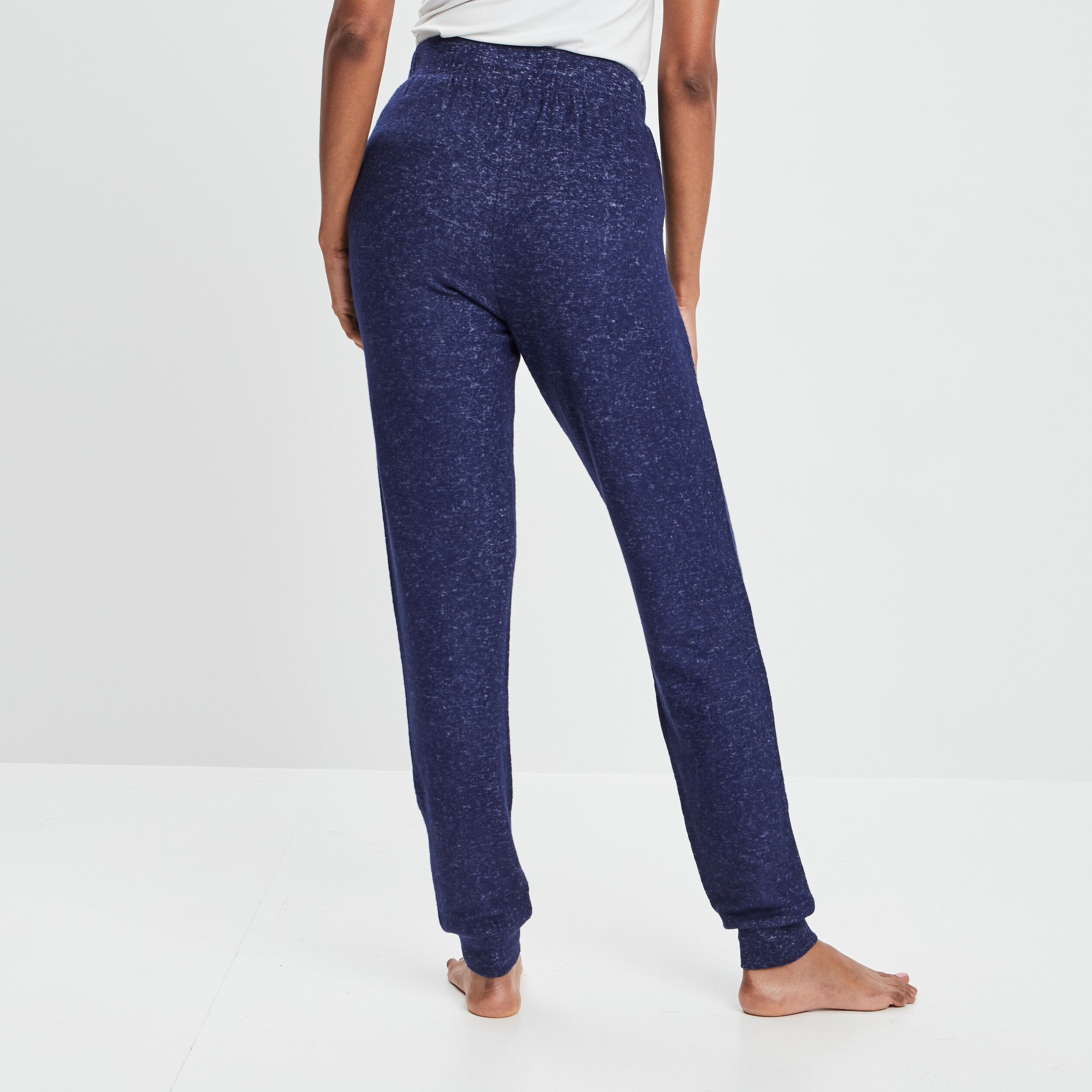 Bas de pyjama bleu femme | La Halle
