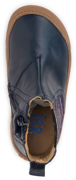 Acebos ~ Chelsea Boot Leder ~ Marino