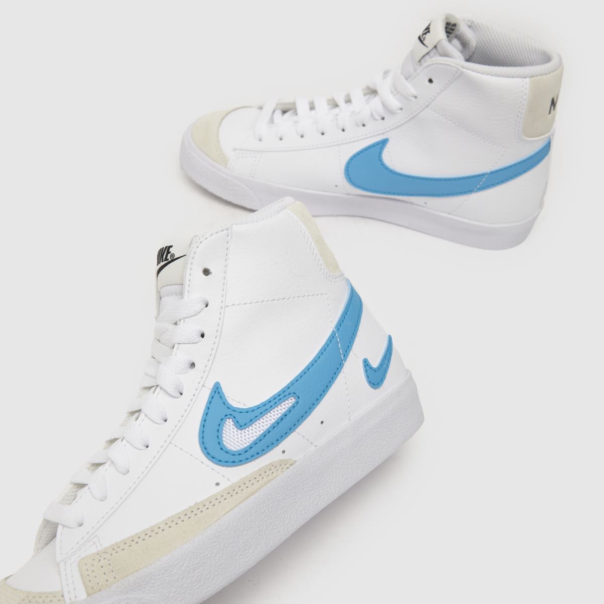 Nike vita & blå blazer mid 77 pojkar ungdomsskor