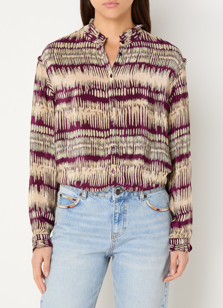ba&sh Amore blouse with print