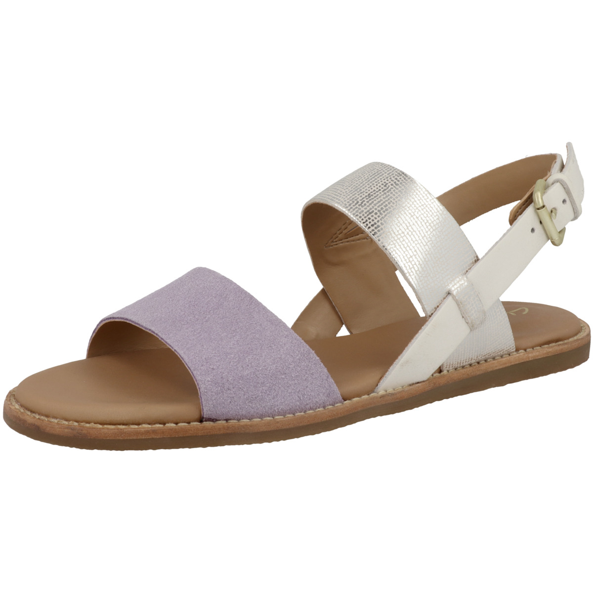 Clarks Karsea Strap Sandale lila