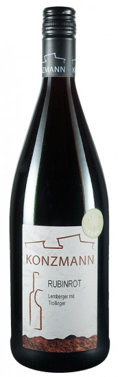 RUBINROT (Lemberger mit Trollinger) feinherb - Weingut Konzmann