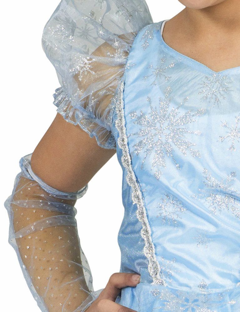 Funny Fashion Prinzessin-Kostüm Eisprinzessin Kostüm 
