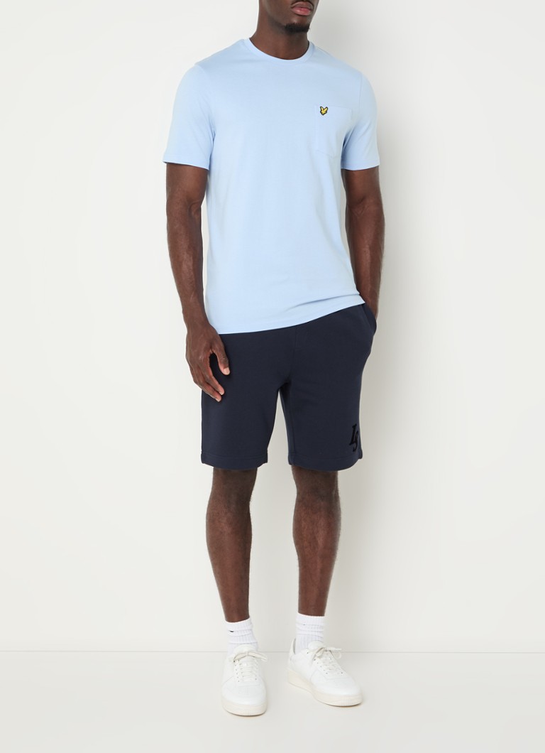 Pantaloni de trening cu logo și croială clasică Lyle & Scott