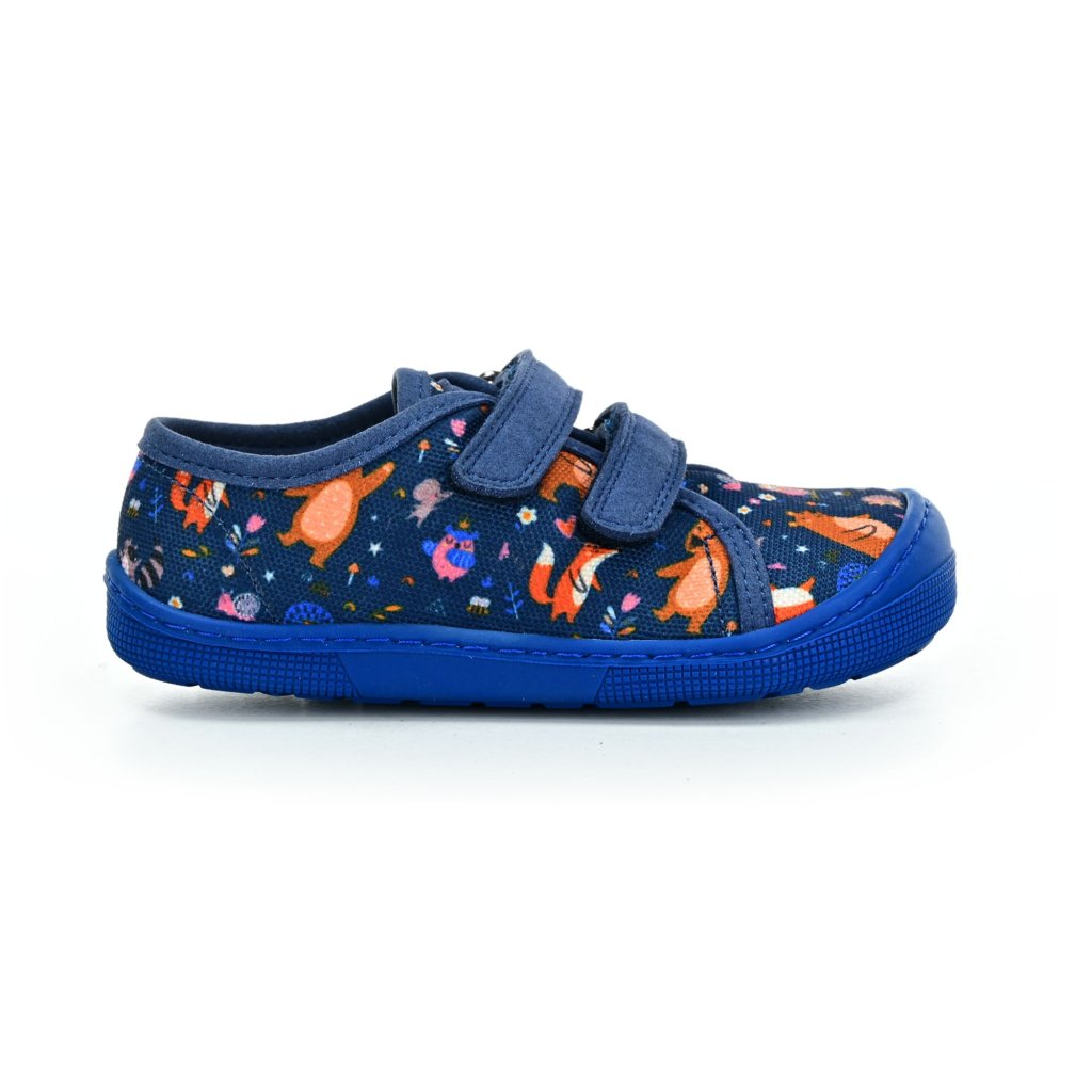 Koel4kids Dud Textile Bear Blue 07M035.50B-170 Barfußsneakers