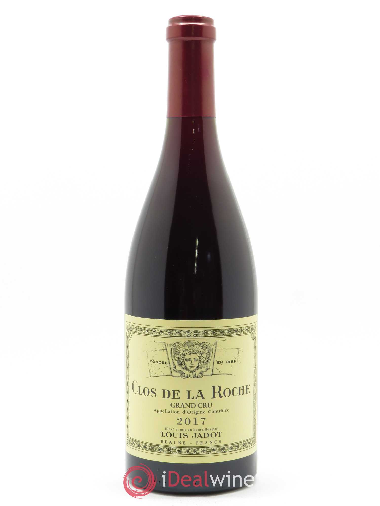Clos de la Roche Grand Cru Maison Louis Jadot  2017 - Lot de 1 Bouteille