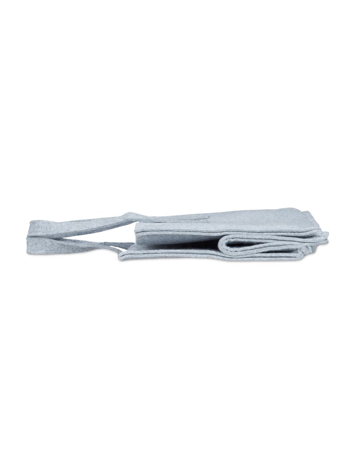 relaxdays Kaminholzkorb in Grau - (B)43 x (H)34,5 x (T)36,5 cm günstig kaufen onesize