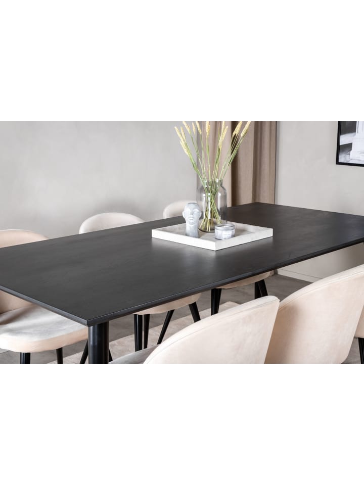 ebuy24 Essgruppe Dipp 49 (7-teilig) Beige 90 x 180 cm günstig kaufen onesize