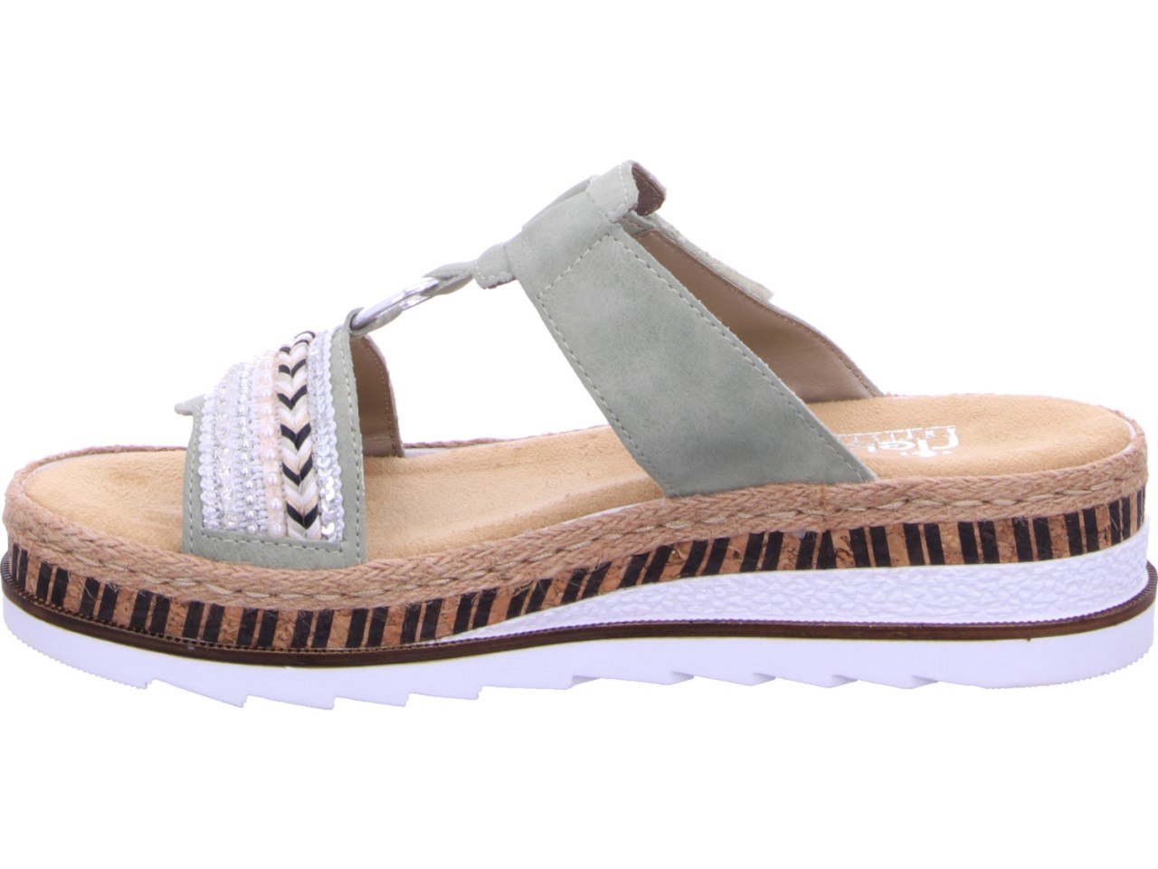 RIEKER Klassische Sandalen grün