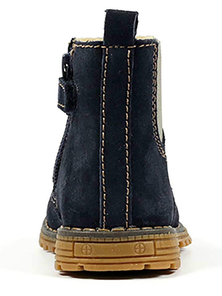 Richter Shoes Leder-Chelsea-Boots in Dunkelblau günstig kaufen 22