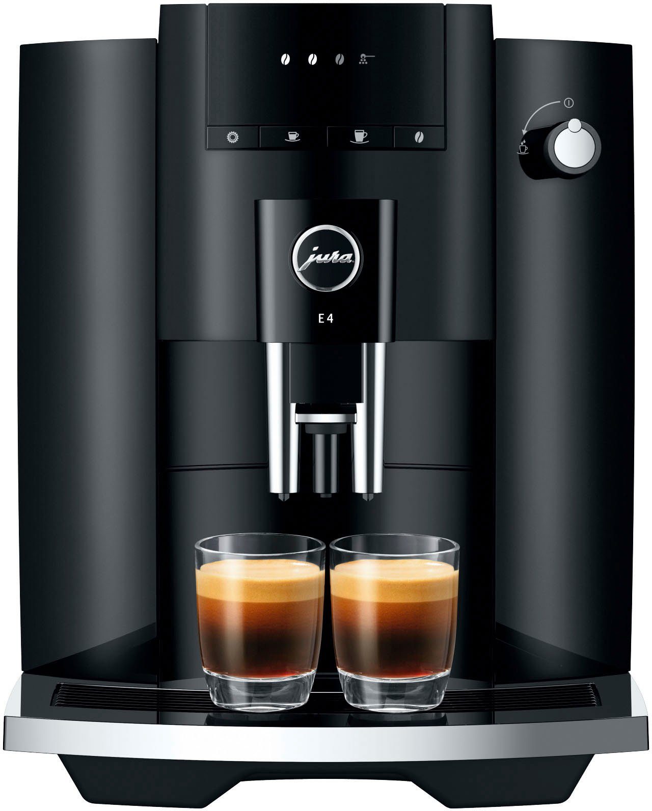 JURA Kaffeevollautomat 15435 E4 Piano Black (EA)