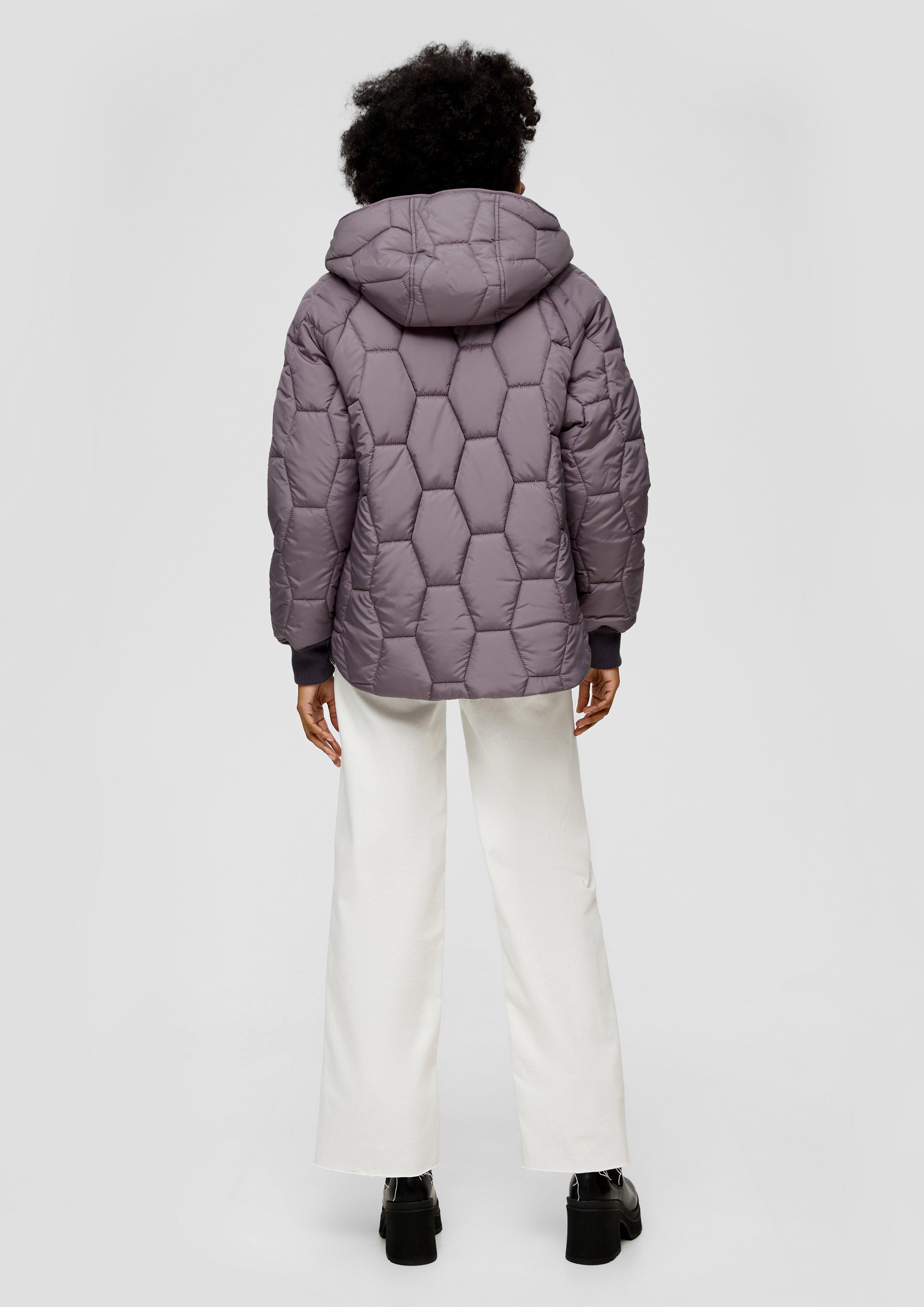 Steppjacke mit Druckknopfverschluss  2132362-9213