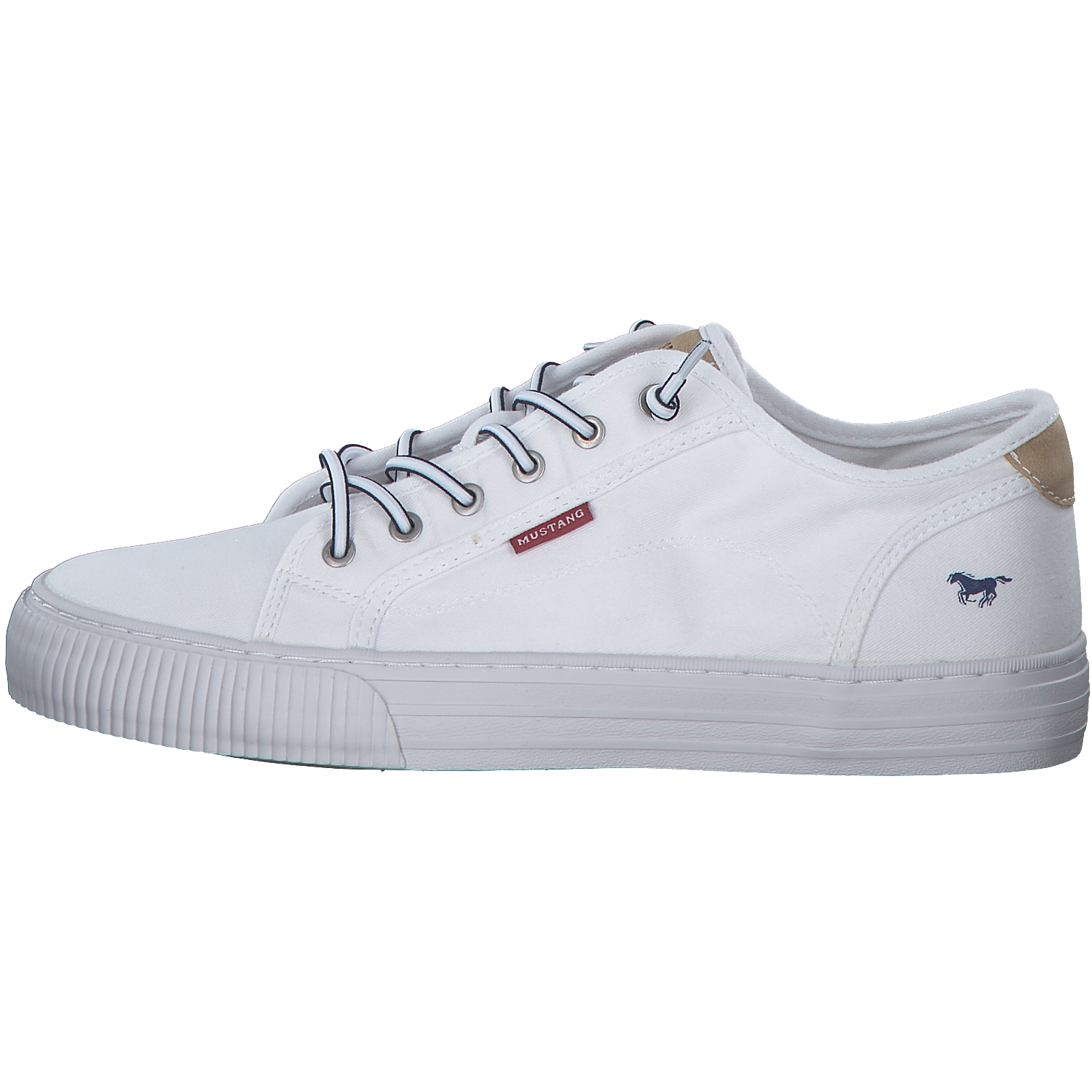 Mustang 1420304, Schnürschuhe, Damen, Weiß