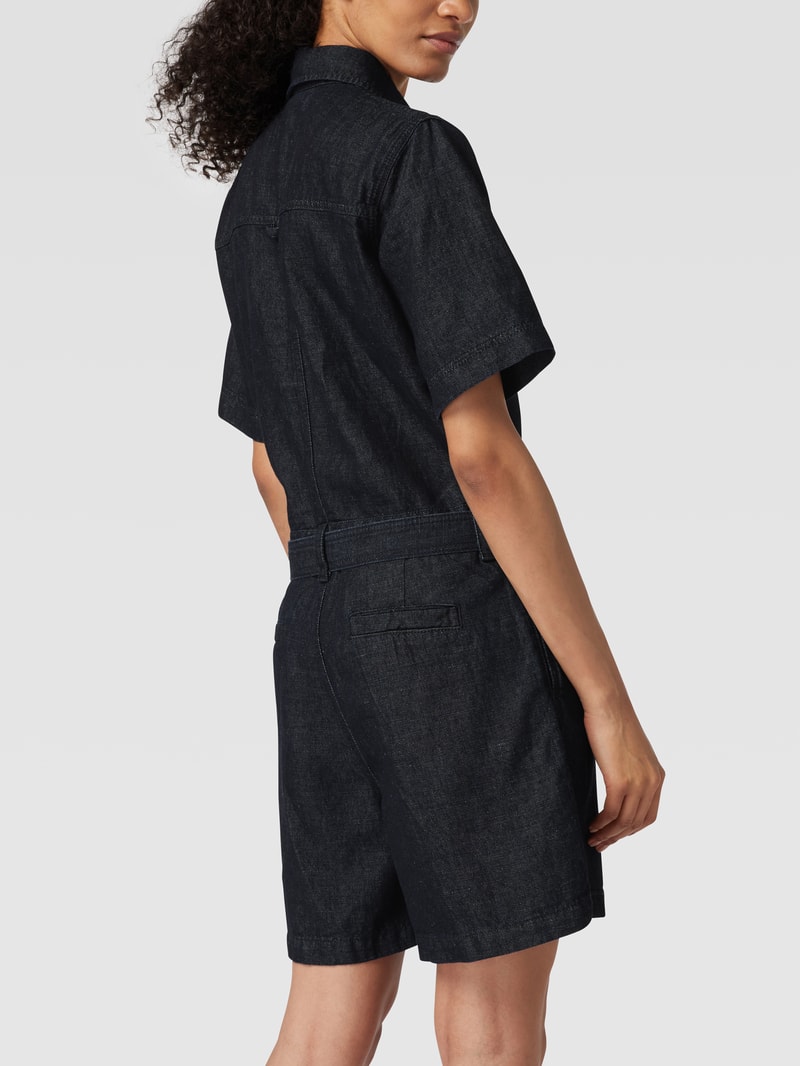 Playsuit im Denim-Look in jeans