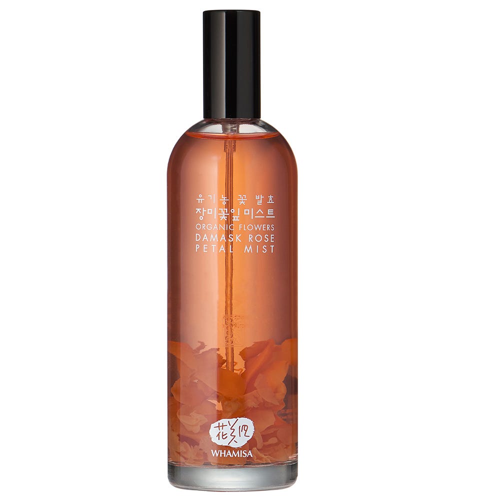Whamisa Organic Flowers Damask Rose Petal Mist 100 ml