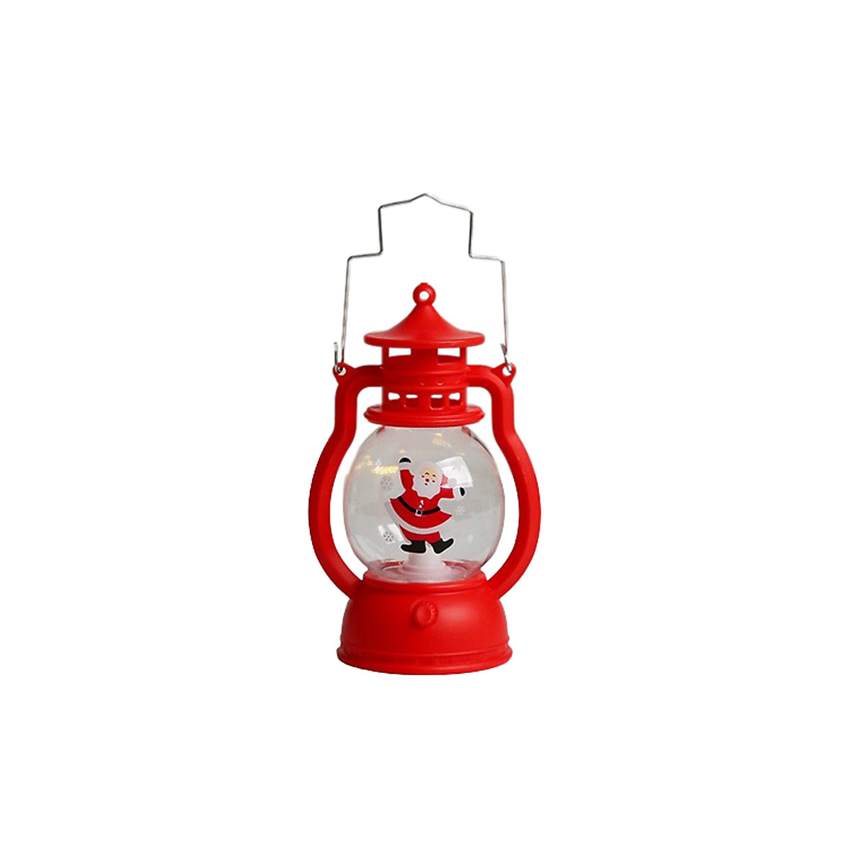 Tragbare kleine LED-Öllampe für Weihnachtsdekorationen Alter Mann Schneemann Weihnachtsatmosphäre Kinder tragbare Lampe